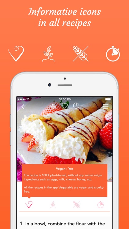 Veggitable - Healthy and vegan recipes screenshot-3