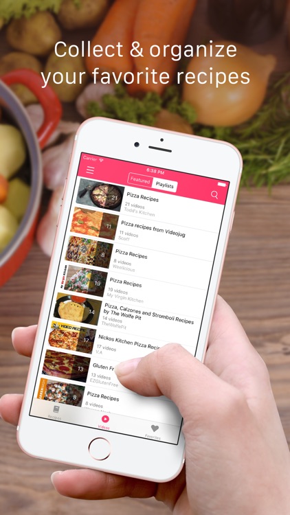 Pizza Recipes: Healthy cooking recipes & videos screenshot-3